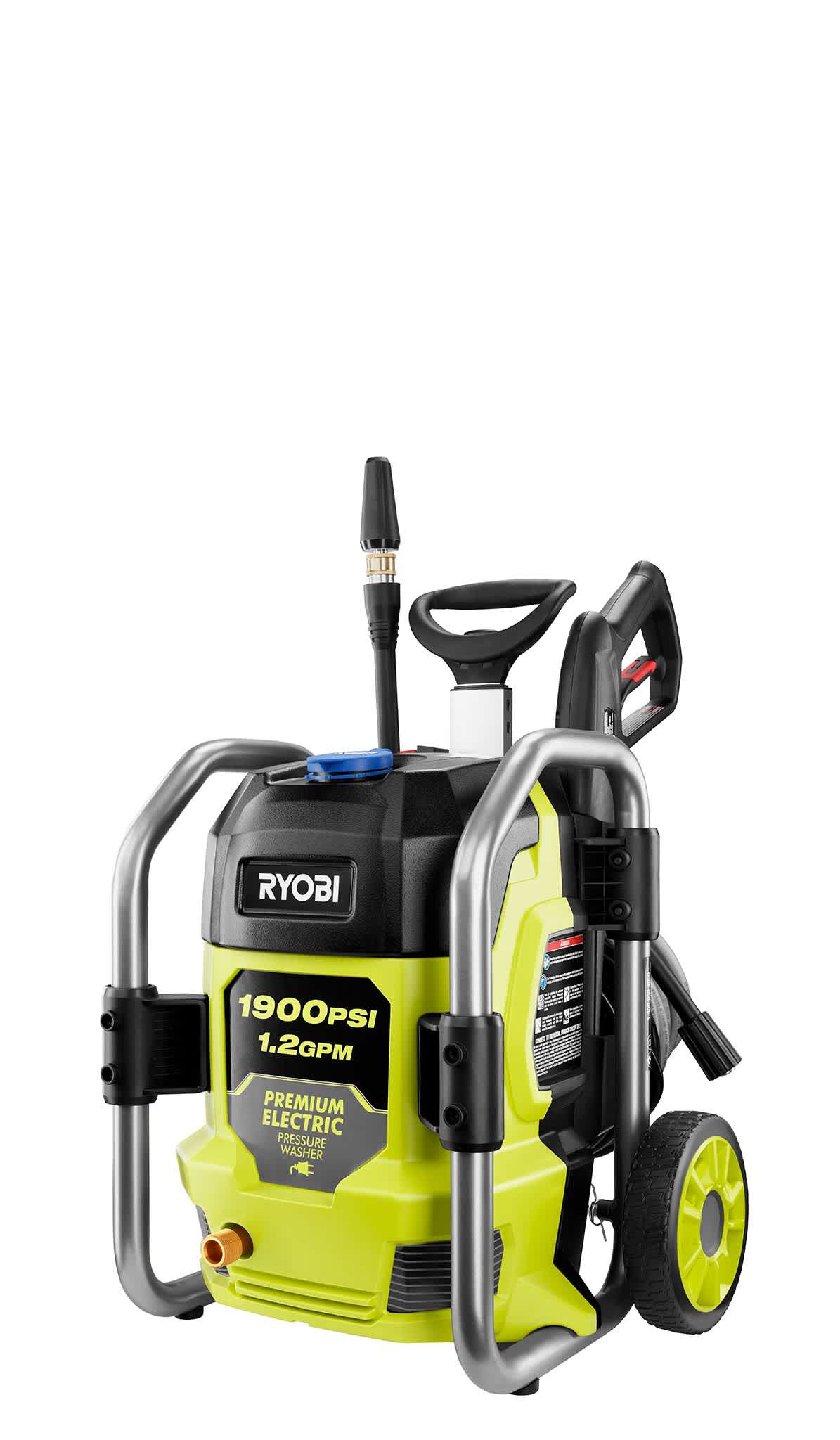 Feature Image for 1900 PSI 1.2 GPM Cold Water Electric Pressure Washer.