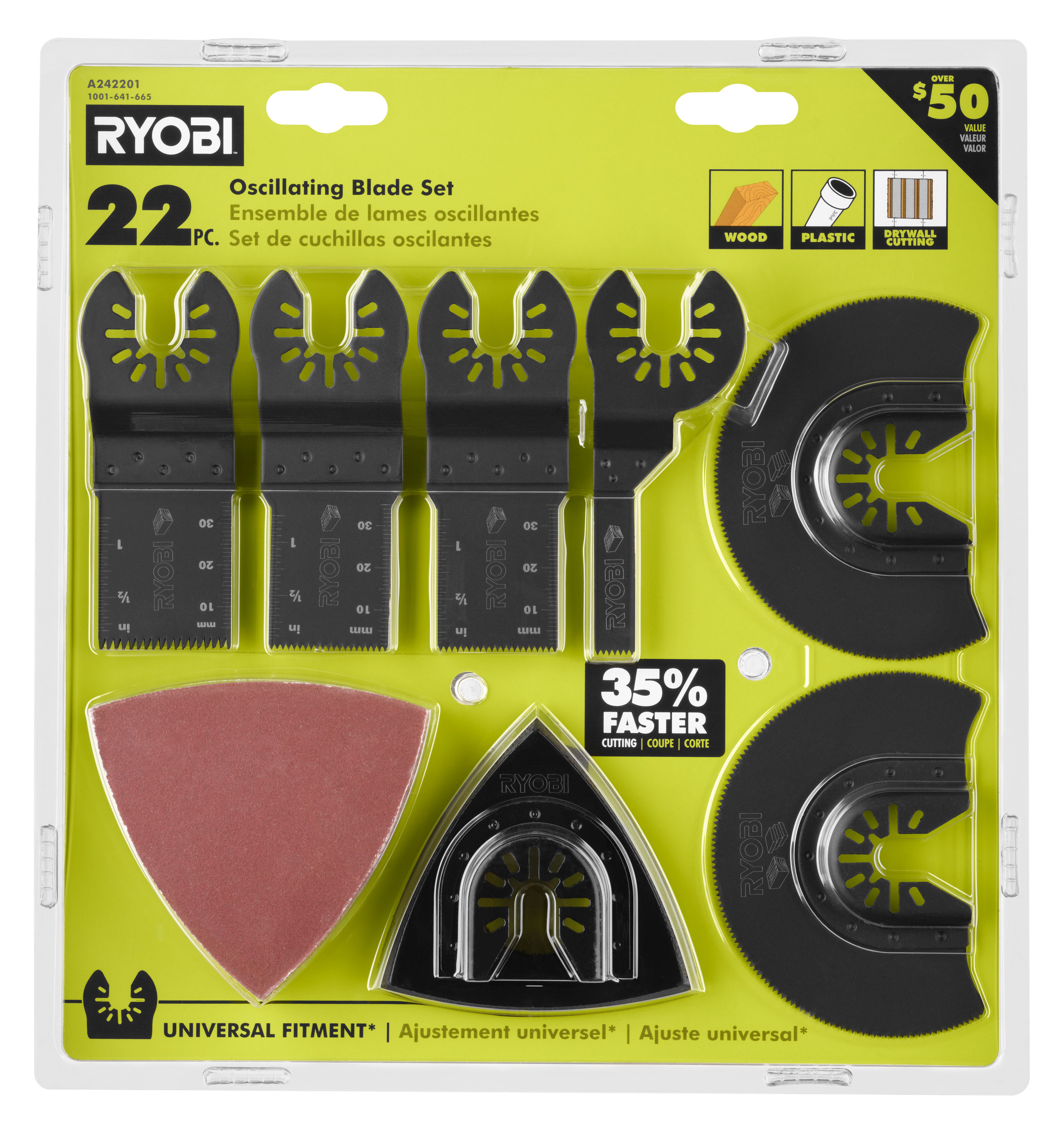 Ryobi multi tool on sale sander attachment