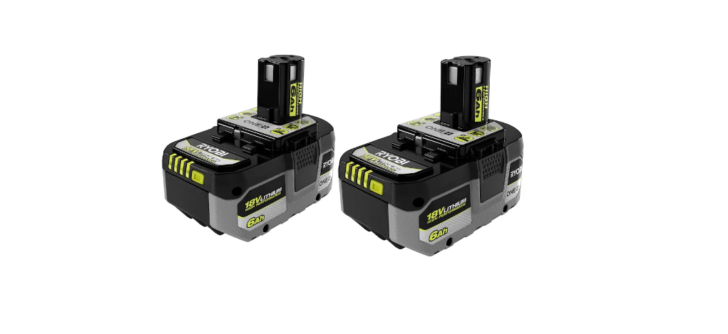 18V ONE+ HIGH PERFORMANCE Lithium-Ion 6.0 Ah Battery (2-Pack)