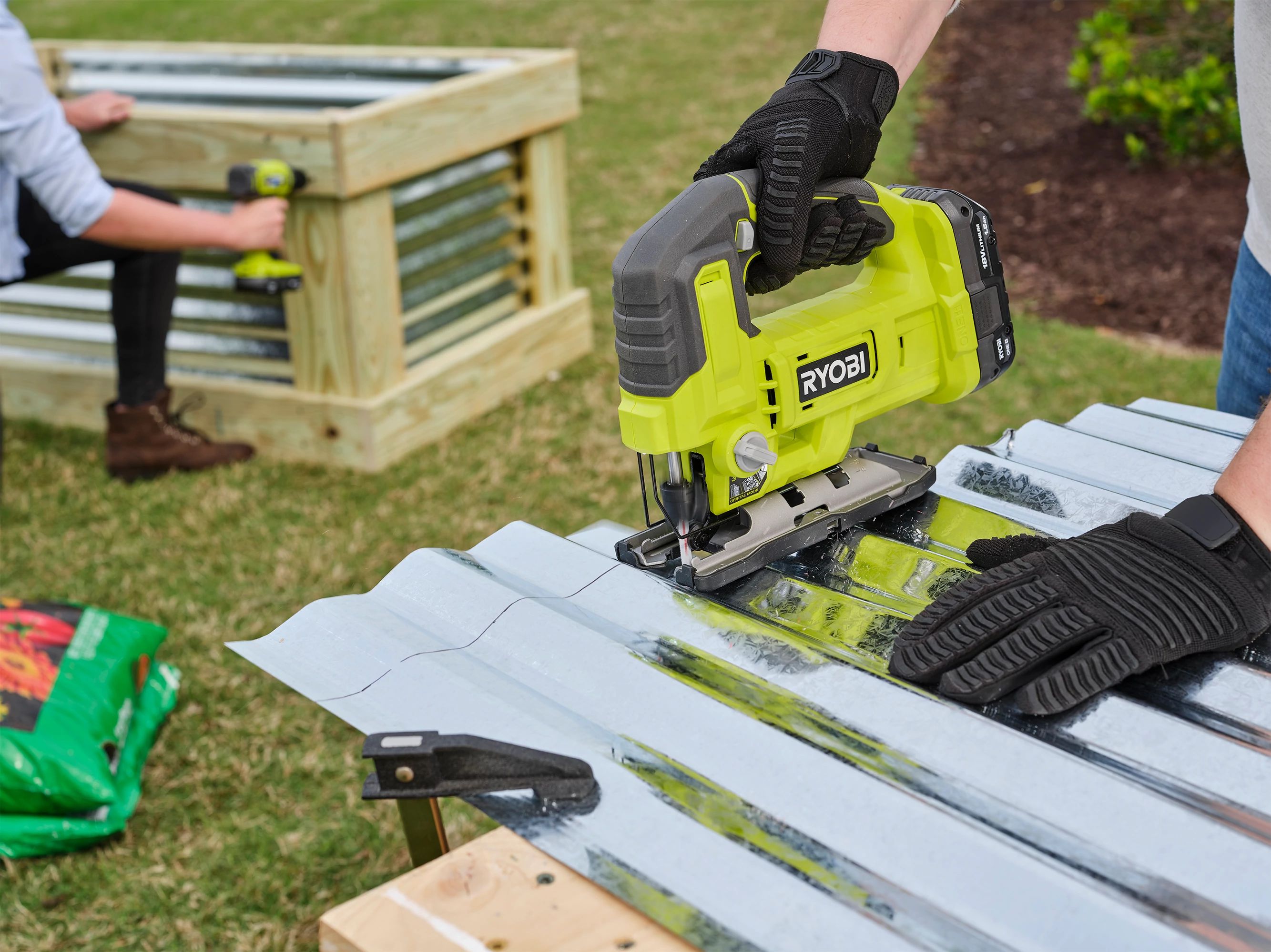 Ryobi 18v one+ discount cordless orbital jig saw