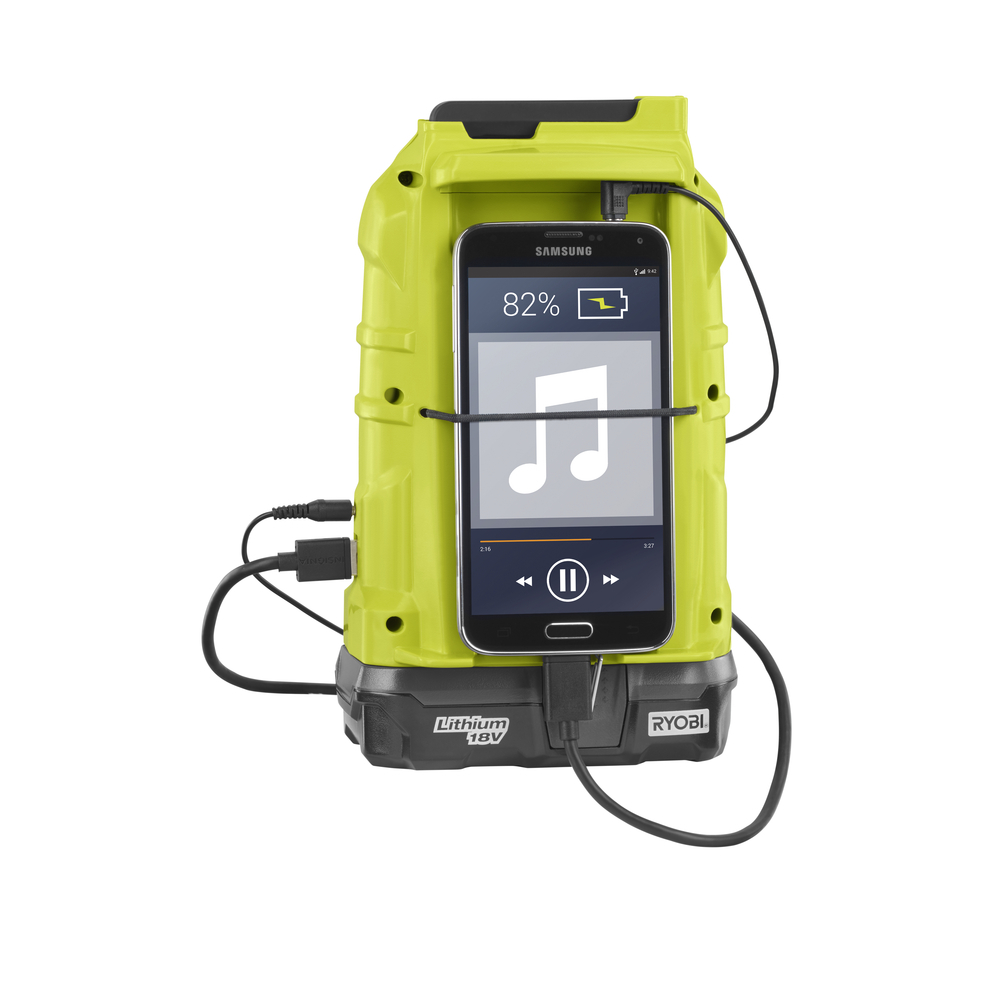 Product Features Image for 18V ONE+™ Compact Radio with Bluetooth® Wireless Technology.