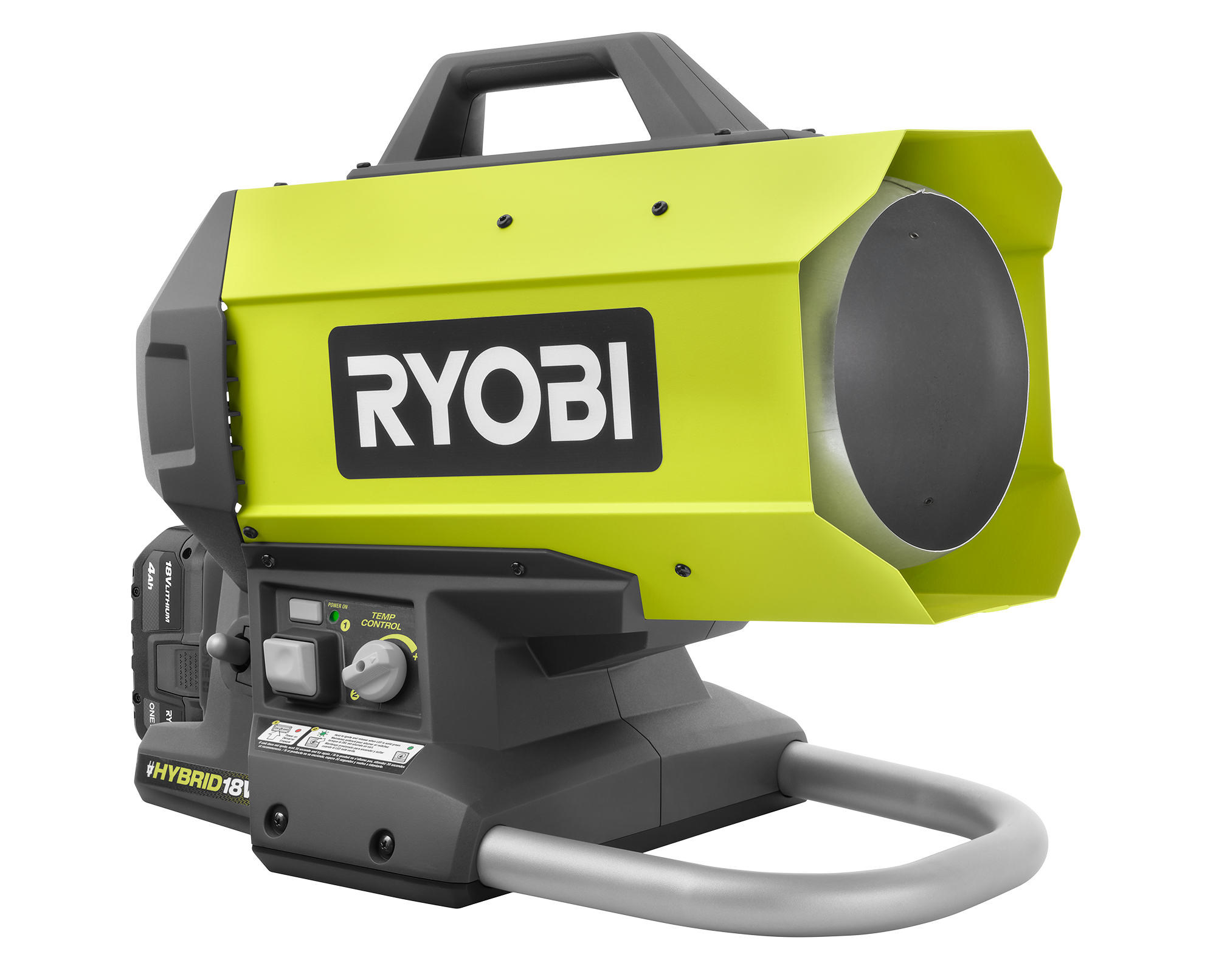 Ryobi 18-Volt ONE+ 15K BTU Hybrid Forced Air Propane Heater P3180, MN HOME  OUTLET BURNSVILLE #132 - SATURDAY PICK UP ONLY! 10:00AM - 2:00PM NO  EXCEPTIONS!!!!