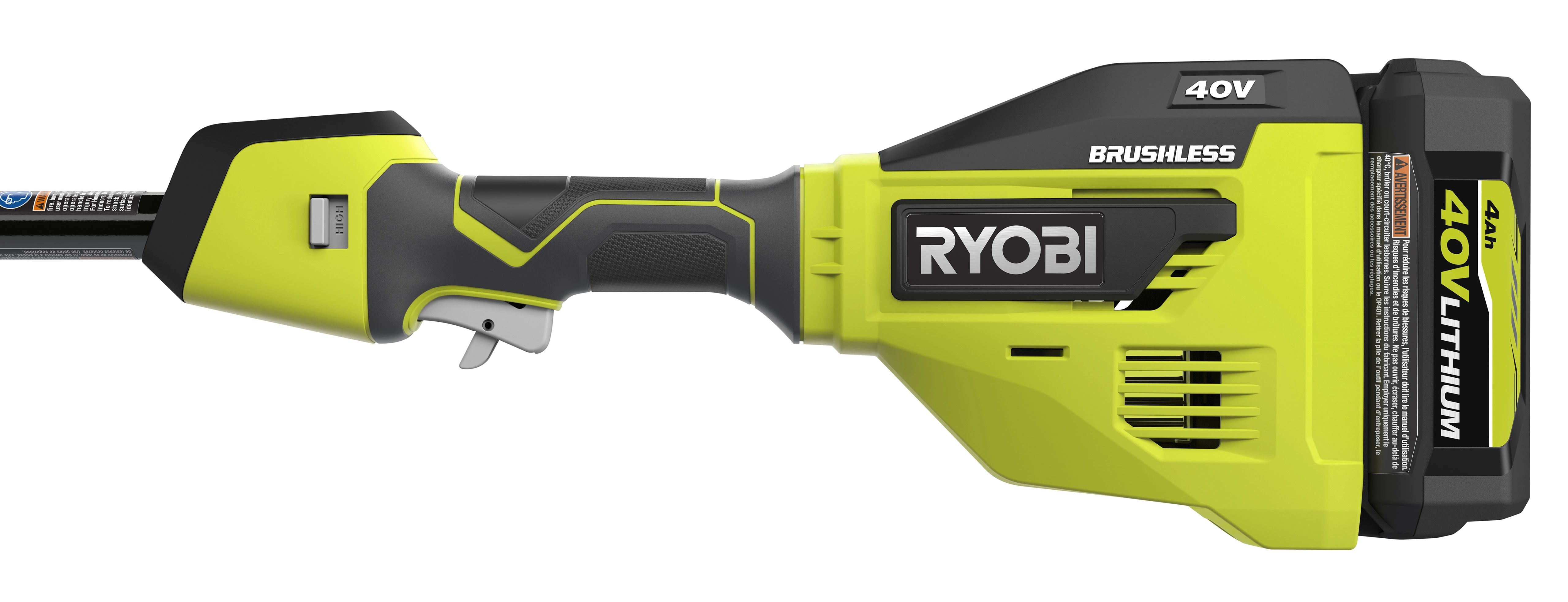 40V Brushless Attachment Capable String Trimmer - RYOBI Tools