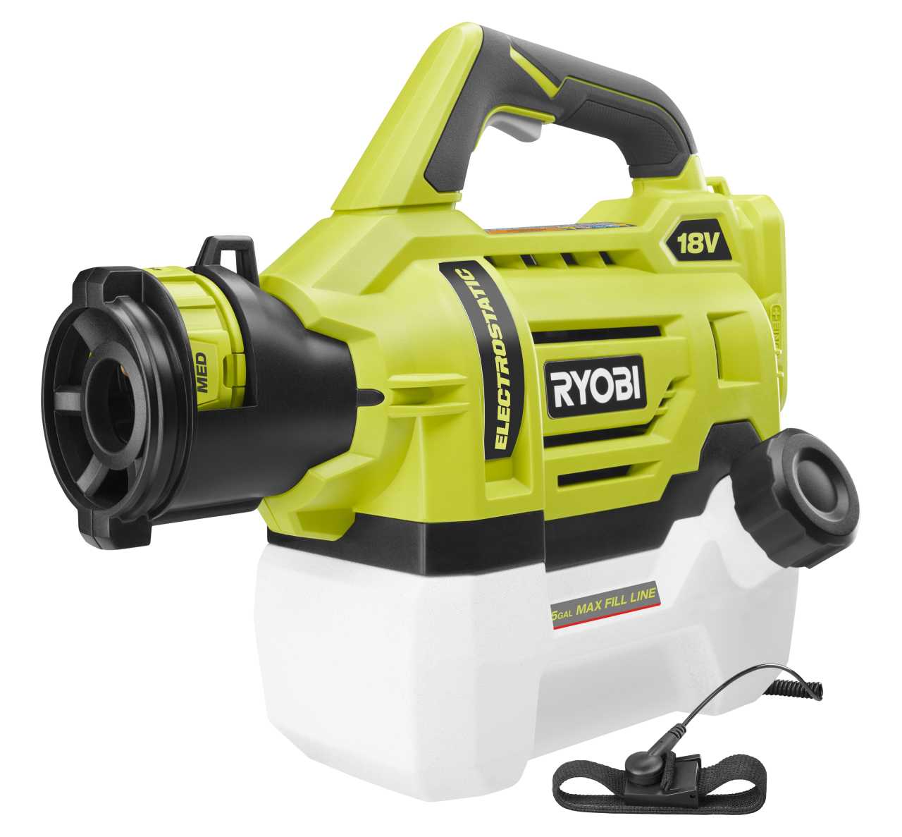 Feature Image for 18V ONE+ LITHIUM-ION CORDLESS ELECTROSTATIC 0.5 GALLONG HANDHELD SPRAYER (TOOL ONLY).