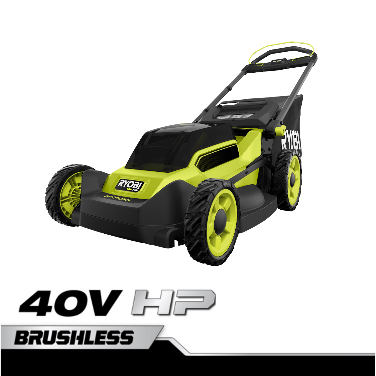 Feature Image for 40V HP BRUSHLESS 20" PUSH LAWN MOWER.