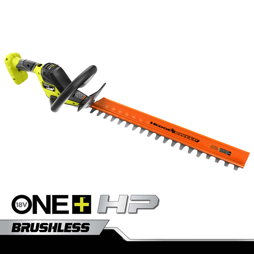 Feature Image for 18V ONE+ HP BRUSHLESS 22" HEDGE TRIMMER.
