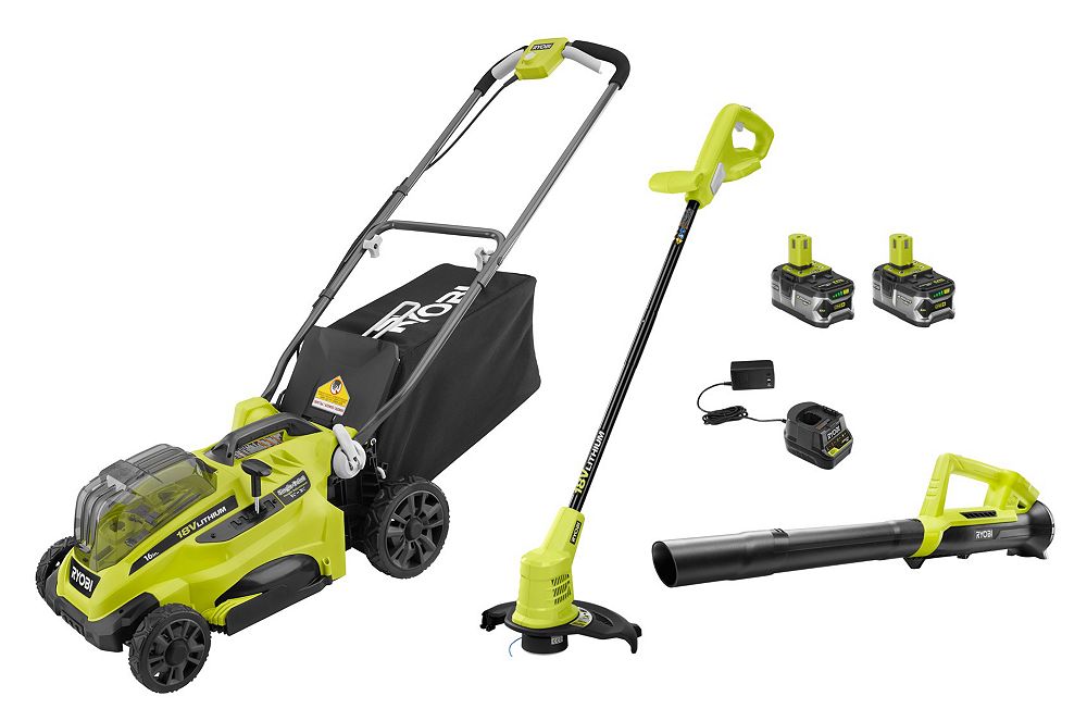 Ryobi lawn mower and whipper outlet snipper