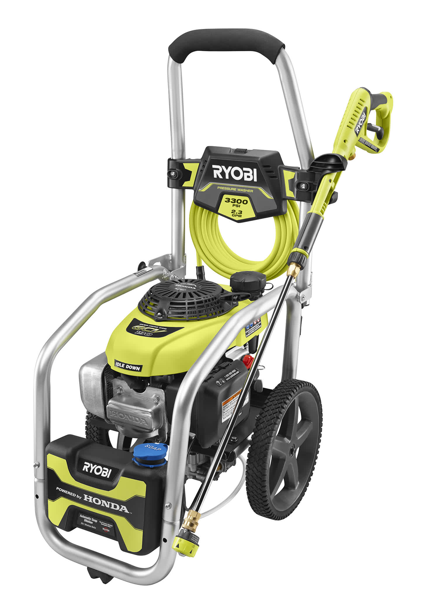 Feature Image for 3300 PSI HONDA GAS PRESSURE WASHER.