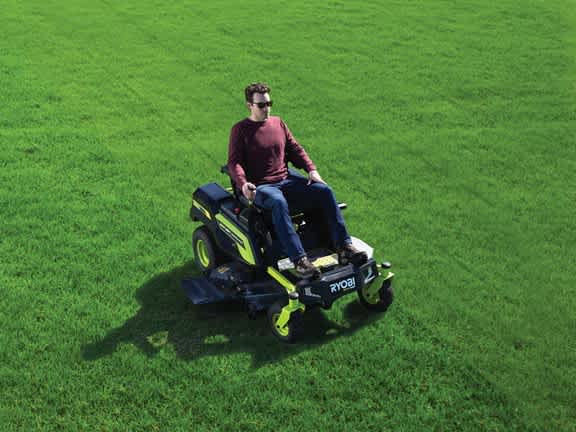 Product Features Image for 80V HP BRUSHLESS 54" LITHIUM ELECTRIC ZERO TURN RIDING MOWER.