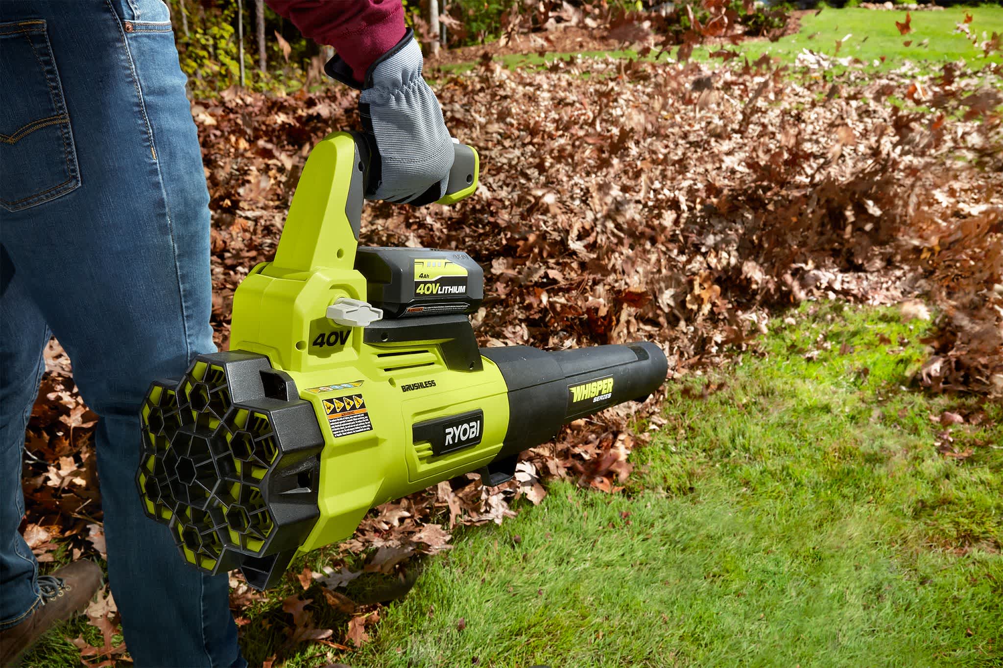 Product Features Image for 40V HP BRUSHLESS CORDLESS 125 MPH 550 CFM JET FAN LEAF BLOWER (TOOL-ONLY).