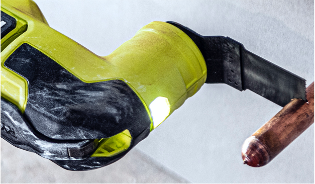 Product Features Image for 18V ONE+ HP BRUSHLESS MULTI-TOOL KIT (BATTERY AND CHARGER).