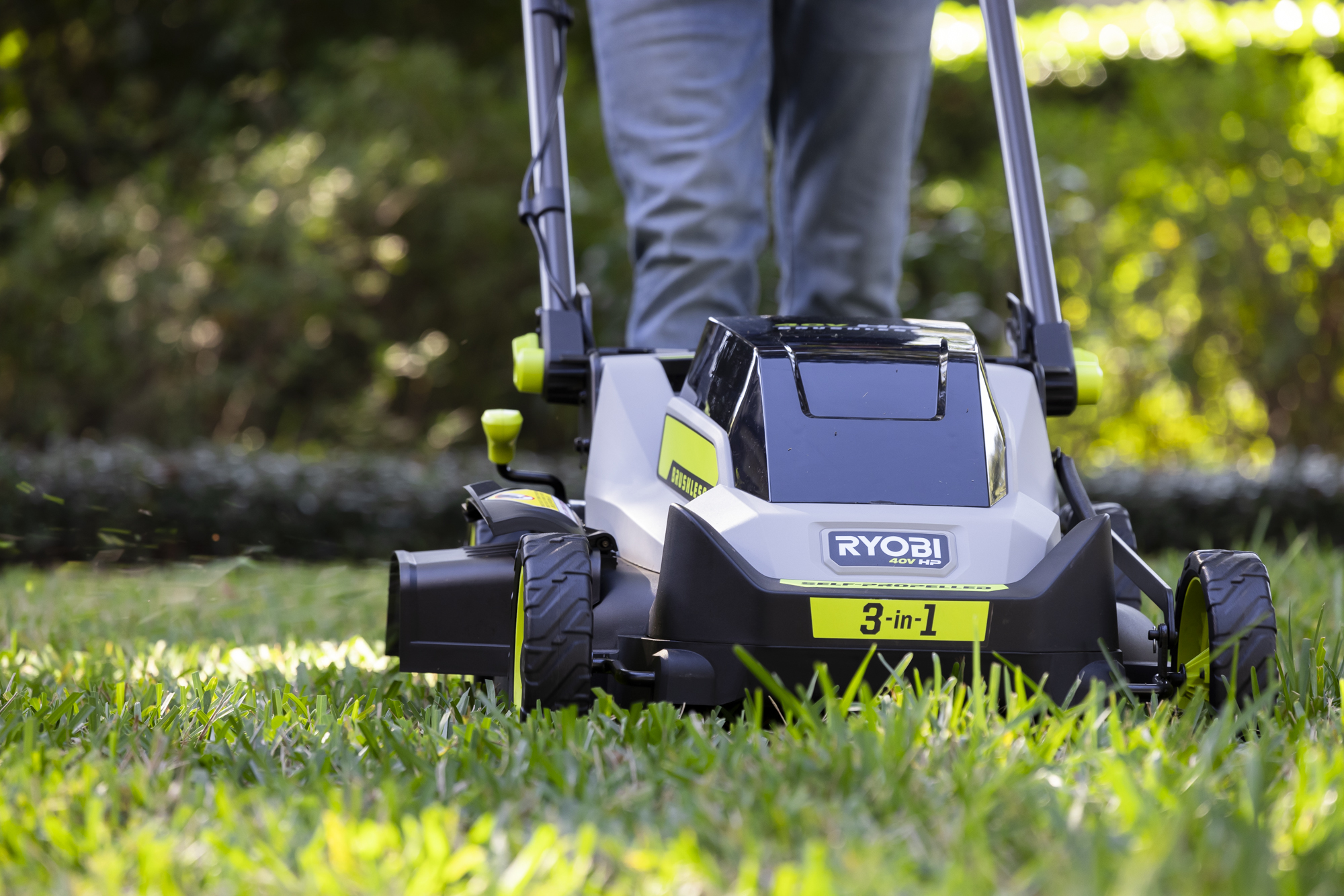 Ryobi 20 best sale cordless push mower