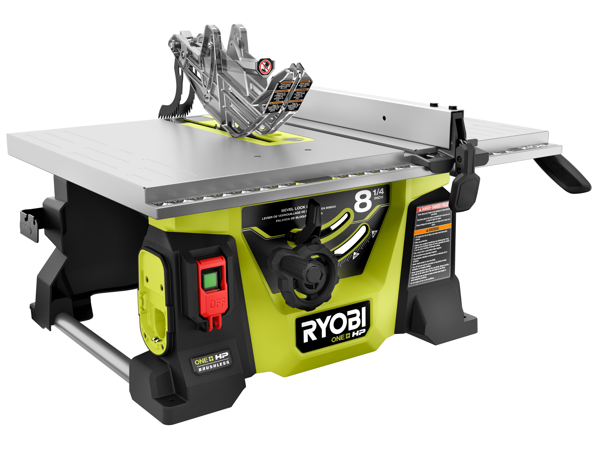 Product Features Image for 18V ONE+ HP BRUSHLESS 8-1/4" TABLE SAW KIT.