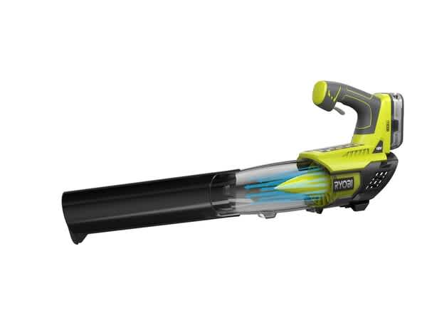 Product Features Image for 18V ONE+ 100 MPH 280 CFM Lithium-Ion Cordless Jet Fan Leaf Blower (Tool Only).