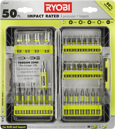 Feature Image for 50-PIECE IMPACT RATED DRIVING KIT.