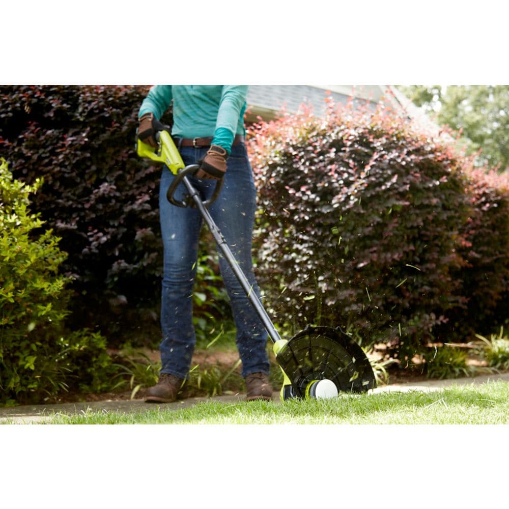 Product Features Image for RYOBI 18V ONE+ Lithium-Ion Cordless 13-inch String Trimmer (Tool-Only).