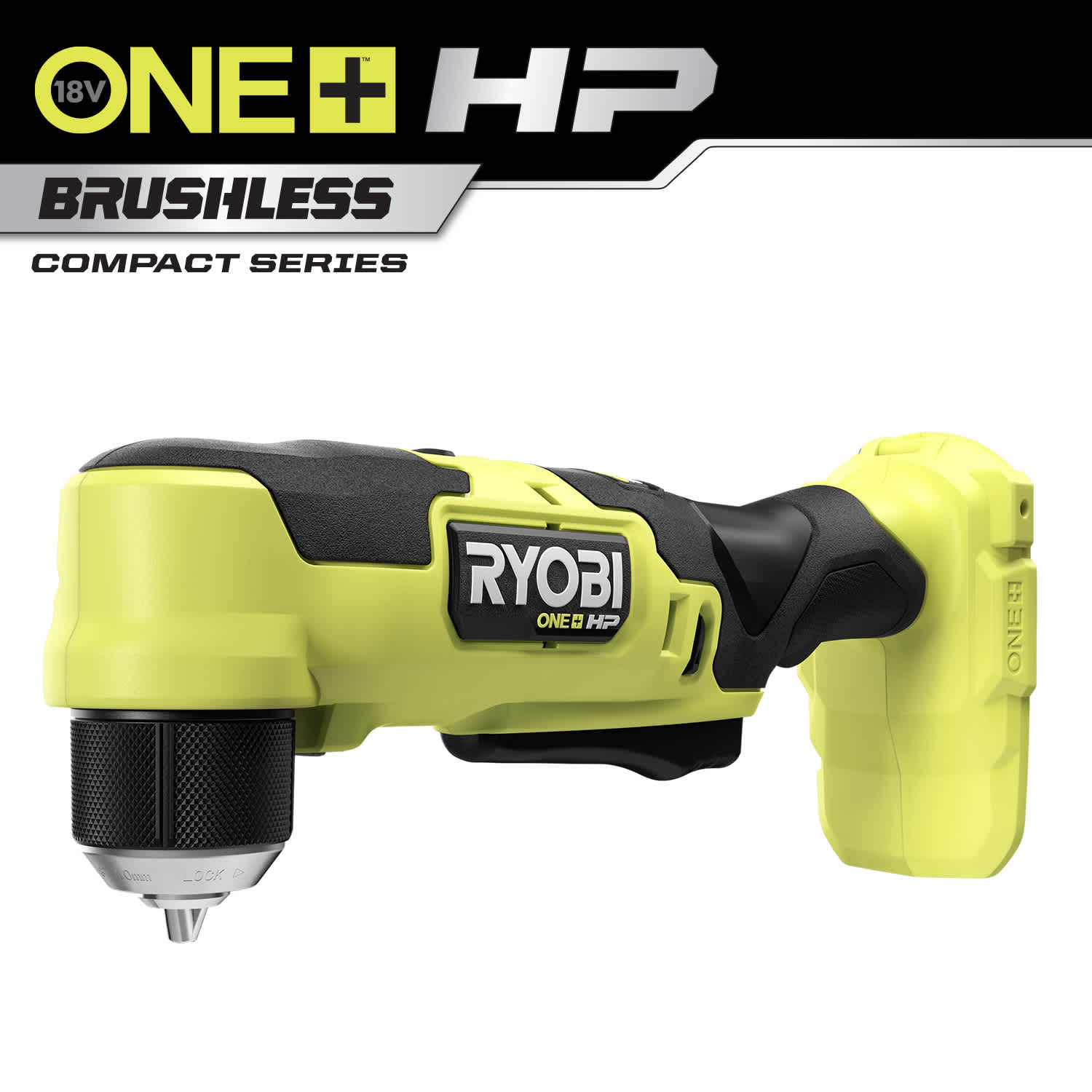 Feature Image for 18V ONE+ HP Compact Brushless 3/8” Right Angle Drill.