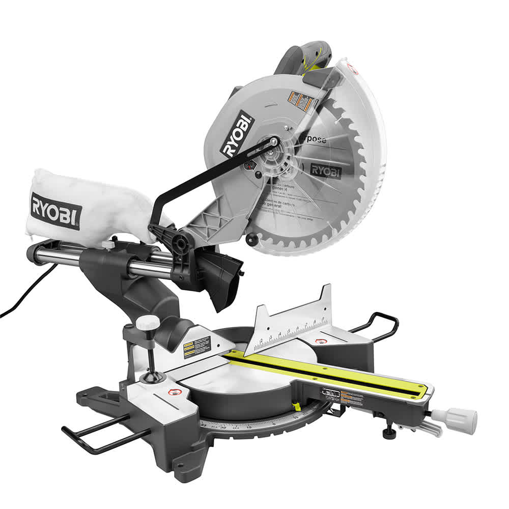 Feature Image for 12 in. Sliding Compound Mitre saw with LED.