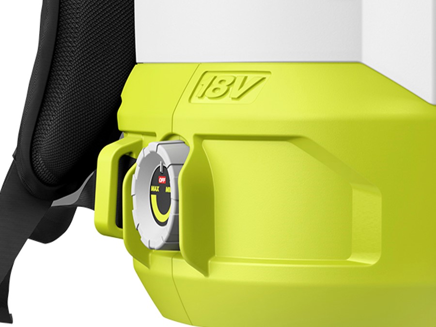 Product Features Image for 18V ONE+ 4 GALLON BACKPACK CHEMICAL SPRAYER (TOOL ONLY).