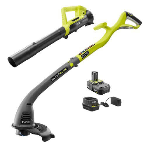 Feature Image for 18V ONE+ STRING TRIMMER/EDGER & SWEEPER KIT.