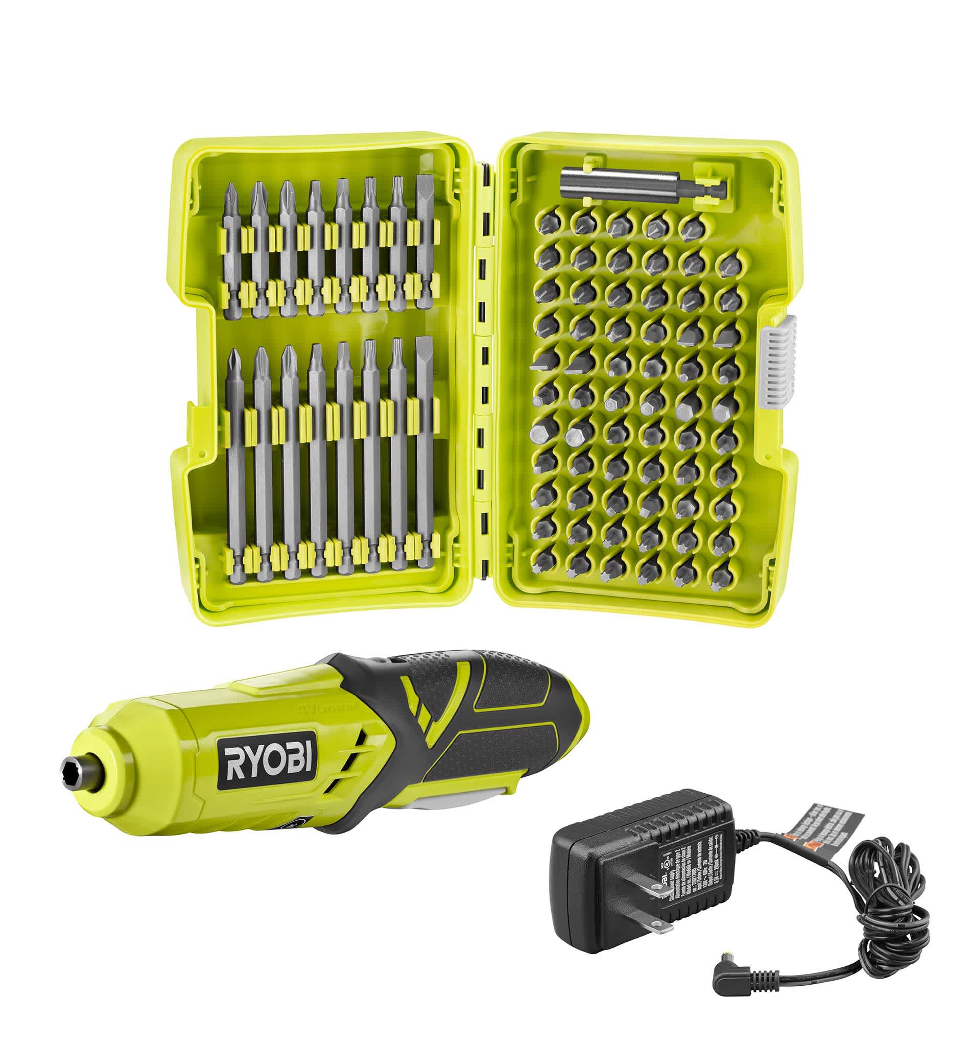 Feature Image for 4V SCREWDRIVER WITH 82-PIECE ACCESSORY KIT.