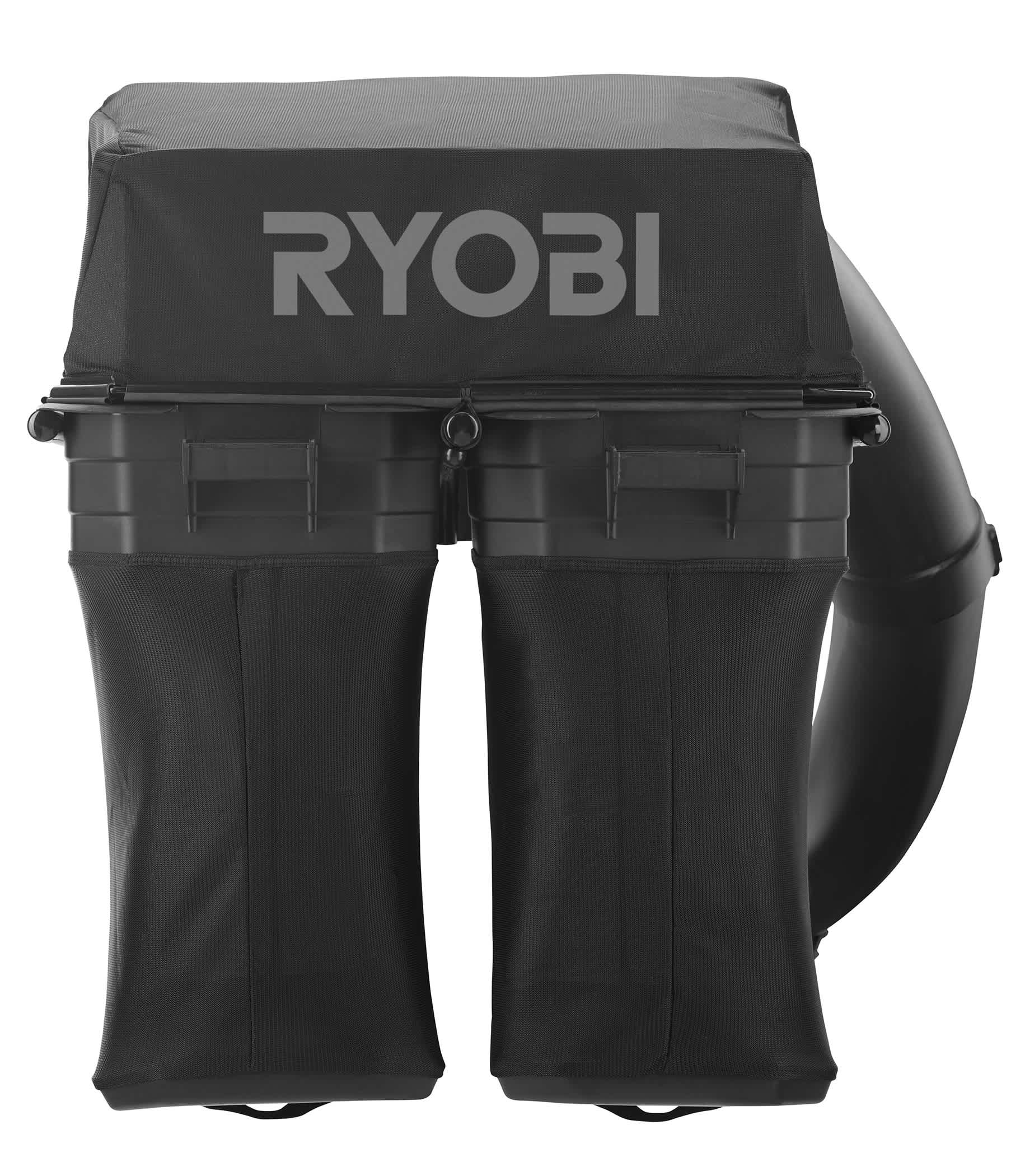 Product Features Image for 30 in. Bagger for RYOBI Riding Mower.
