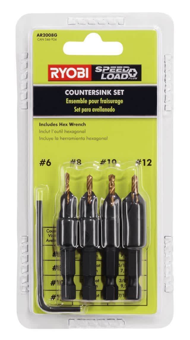 Feature Image for Hex Shank Countersinks - 4 Pack.