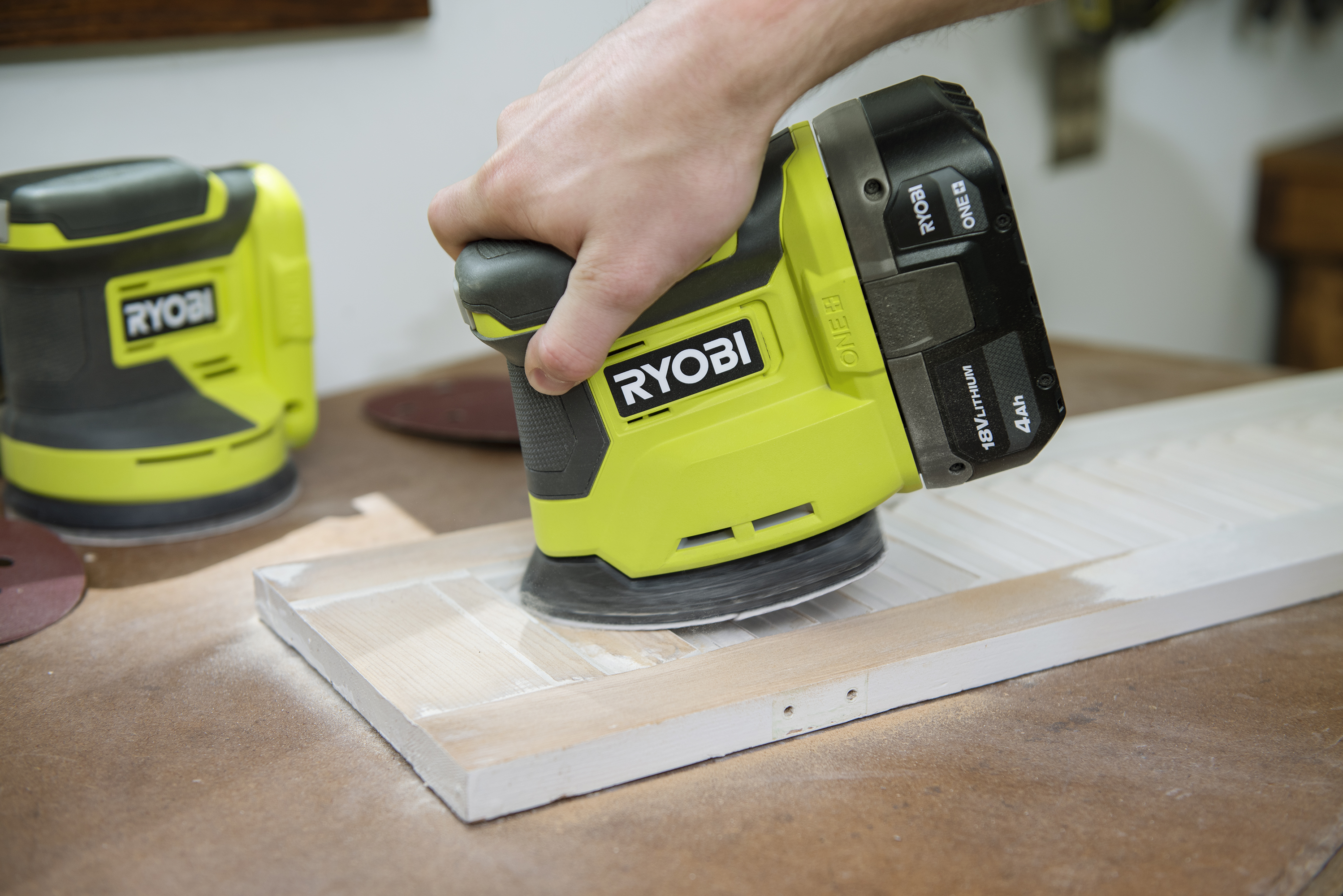 Ryobi best sale sander kit