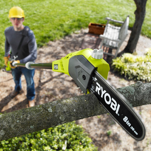 Ryobi one+ 18v rpp182020 online cordless pole pruner