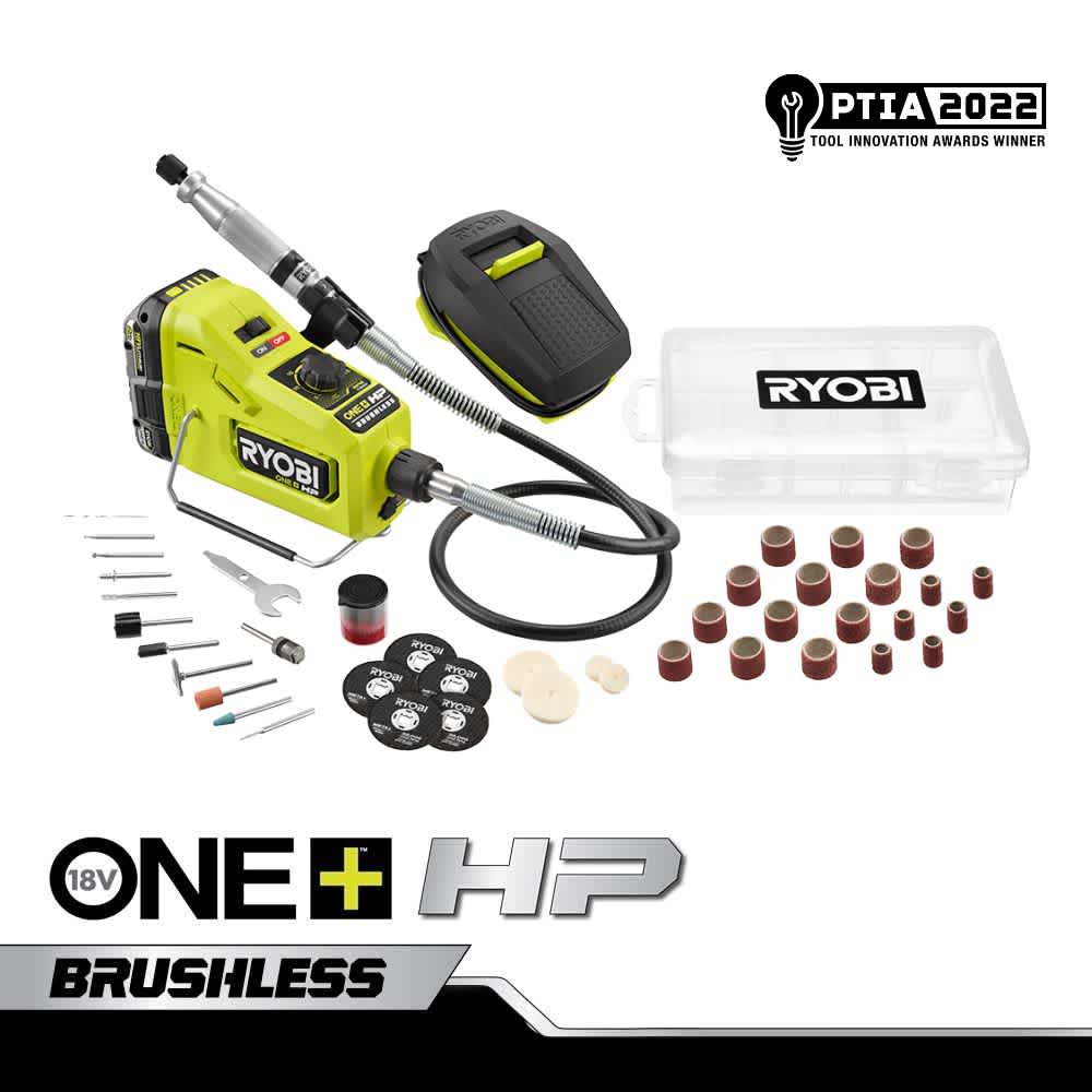 Feature Image for 18V ONE+ HP BRUSHLESS CORDLESS ROTARY TOOL KIT.