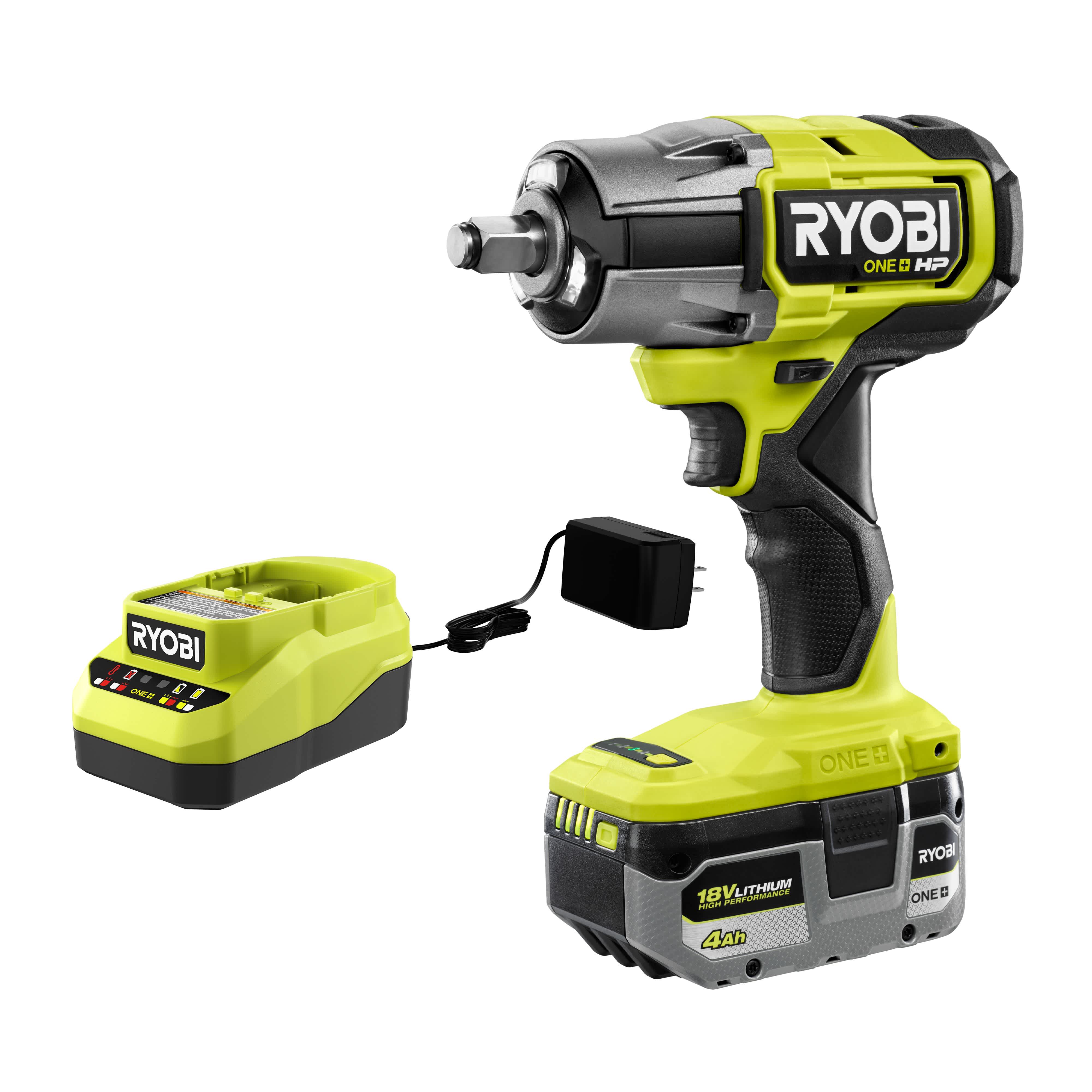 Feature Image for 18V ONE+ HP BRUSHLESS 4-MODE 1/2" IMPACT WRENCH KIT (BATTERY AND CHARGER).