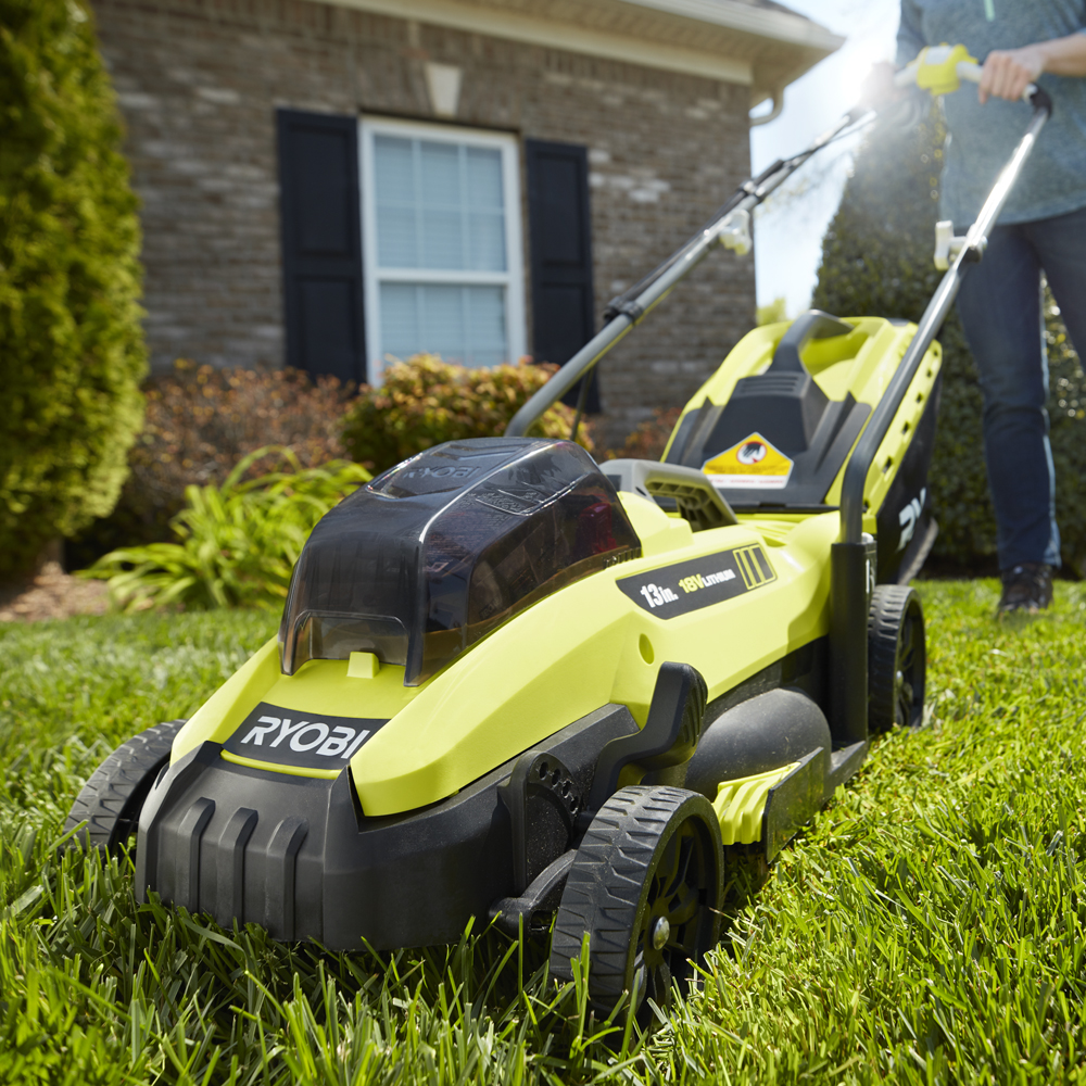 Ryobi 13 deals electric lawn mower