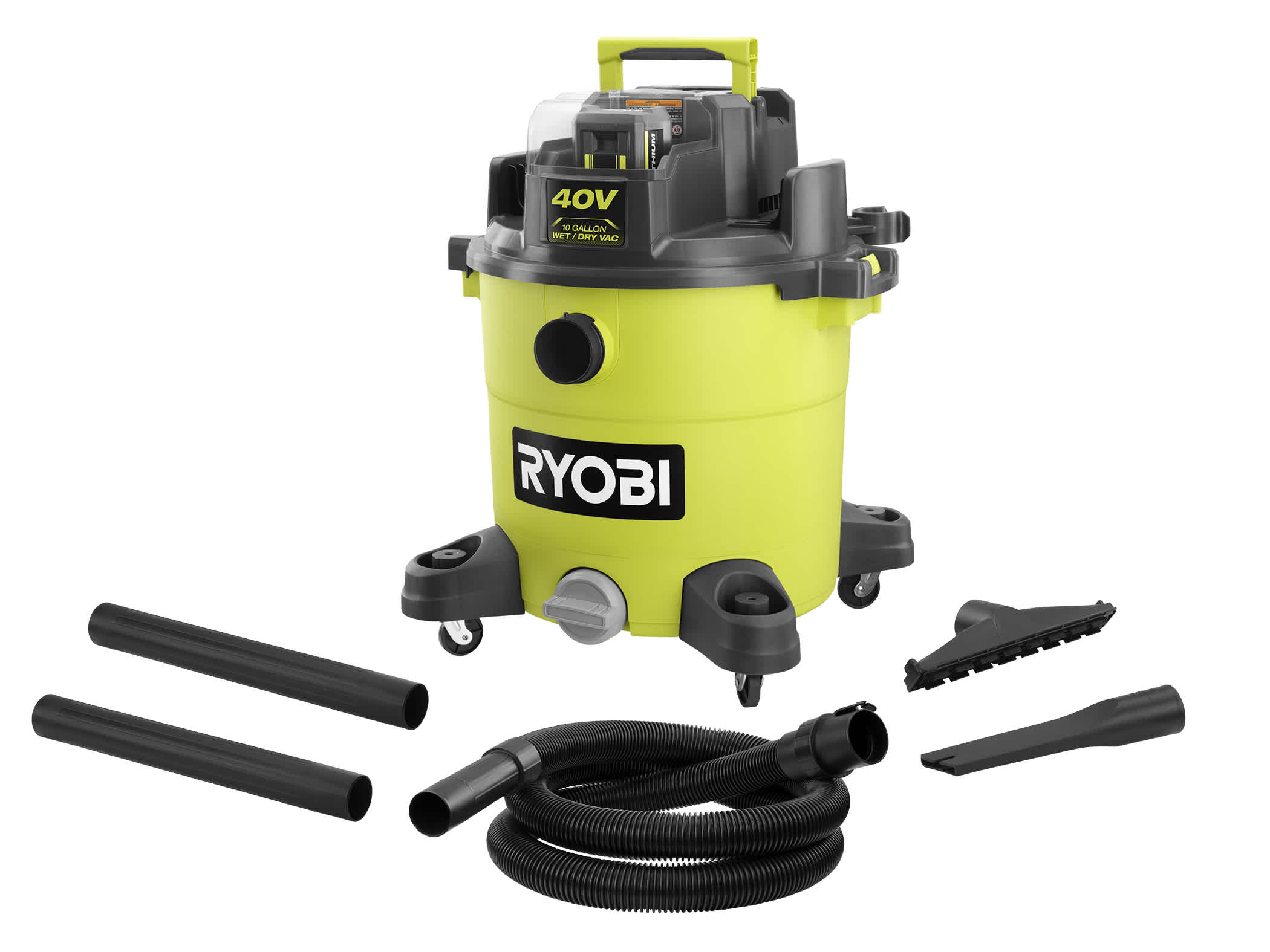 Feature Image for 40V 10 GAL. WET/DRY VACUUM KIT.