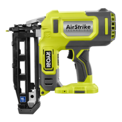 Product Includes Image for 18V ONE+ AIRSTRIKE 16GA STRAIGHT FINISH NAILER.