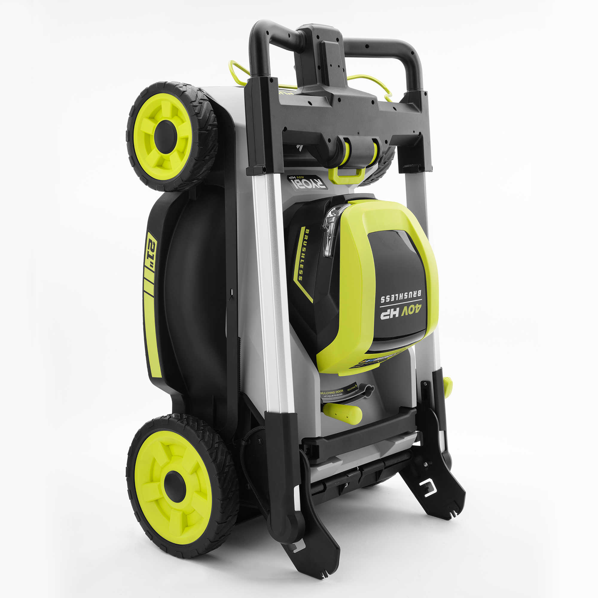 Product Features Image for 40V HP BRUSHLESS WHISPER SERIES PUSH 21" LAWN MOWER.