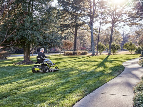 Product Features Image for 115 AH 54" ZERO TURN ELECTRIC RIDING MOWER.