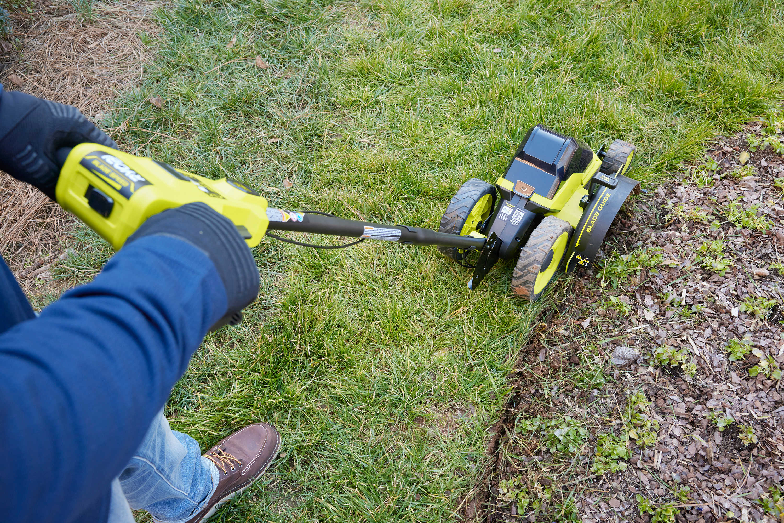 Lawn Edger Ryobi 40v Edger Trimmer Ryobi 40v Inch Edger RYOBI 40V