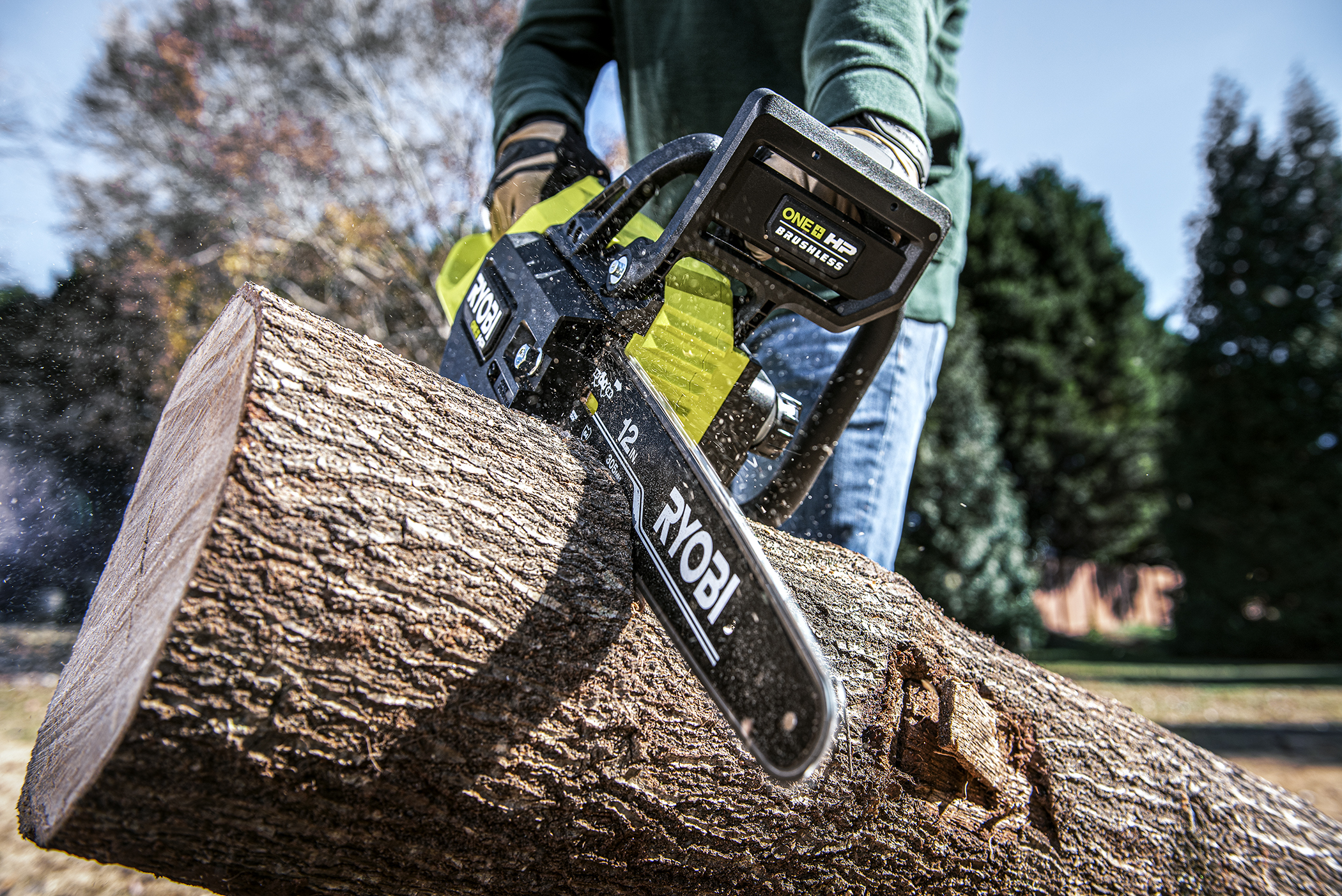 Ryobi brushless 2024 chainsaw 18v