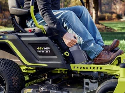 Product Features Image for 115 AH 54" ZERO TURN ELECTRIC RIDING MOWER.