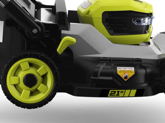 Product Features Image for 40V HP BRUSHLESS 21" SELF-PROPELLED LAWN MOWER KIT.