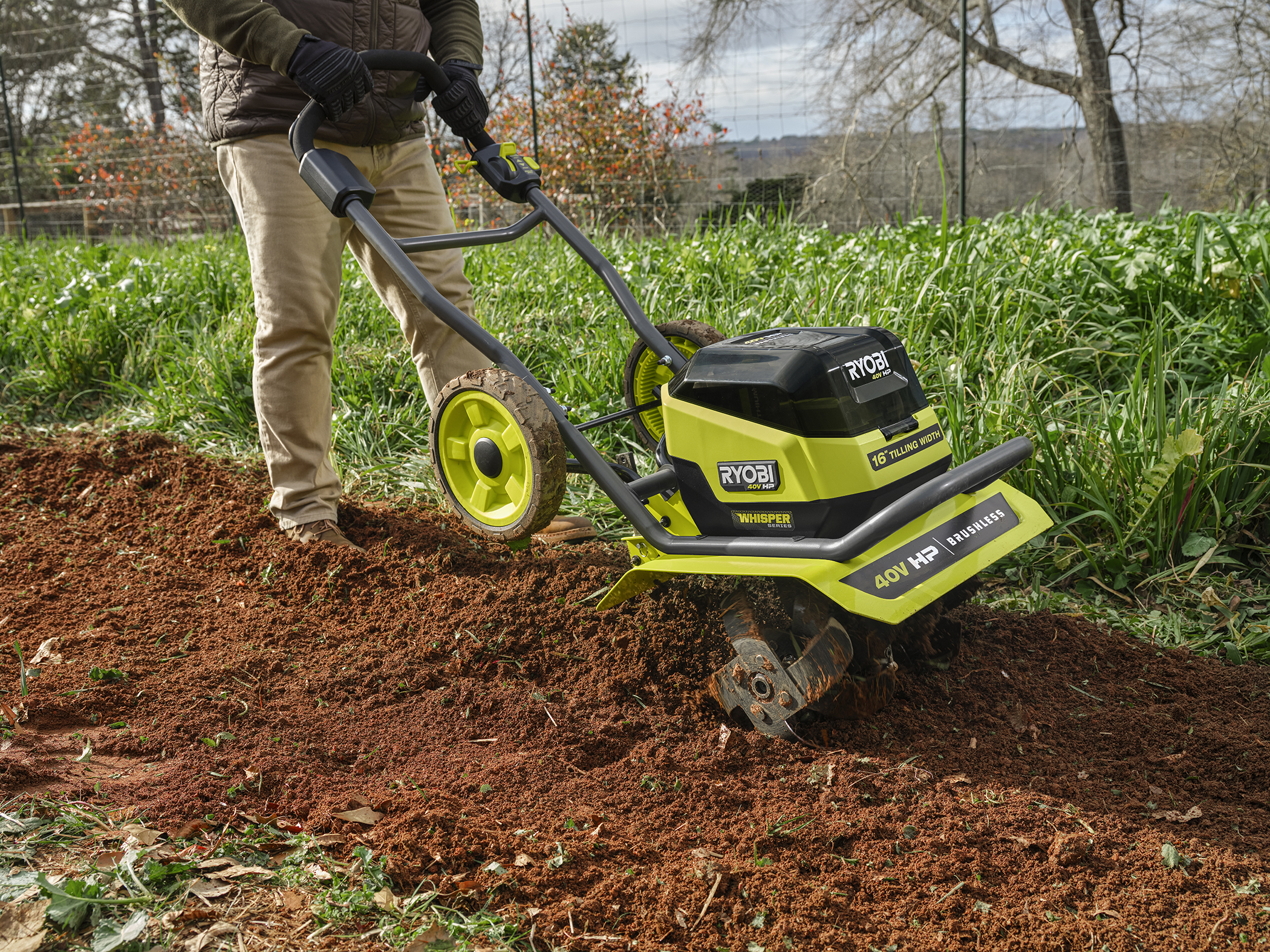 Ryobi deals garden tiller