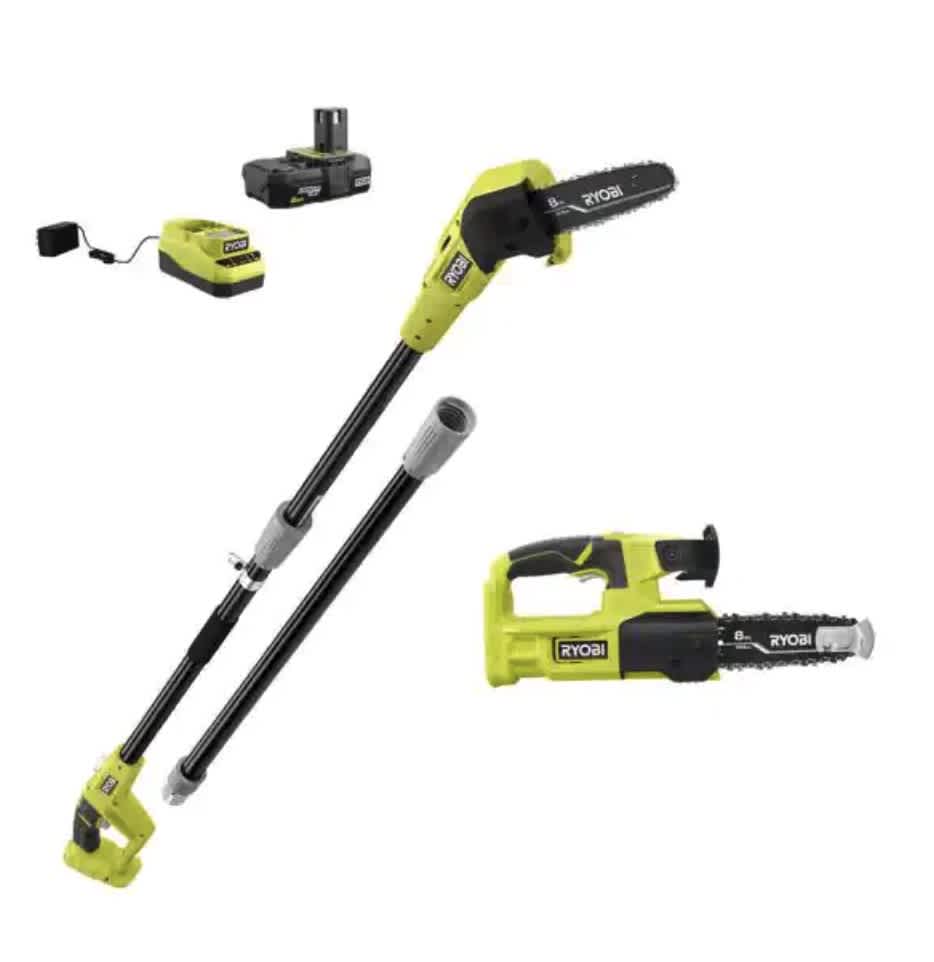 Feature Image for 18V ONE+ 8" POLE SAW & 8" PRUNING SAW COMBO KIT.