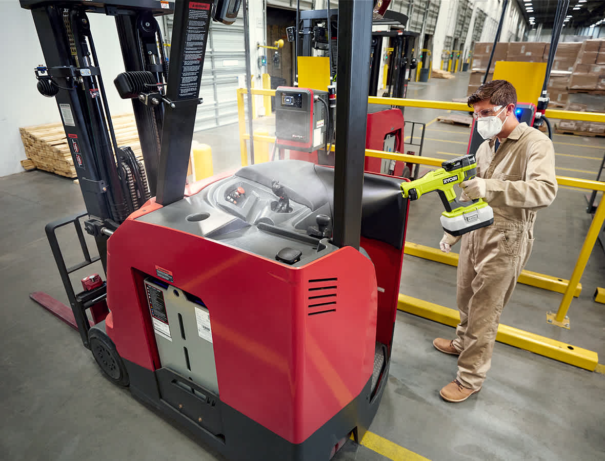 Product Features Image for 18V ONE+ CORDLESS HANDHELD ELECTROSTATIC (TOOL ONLY).