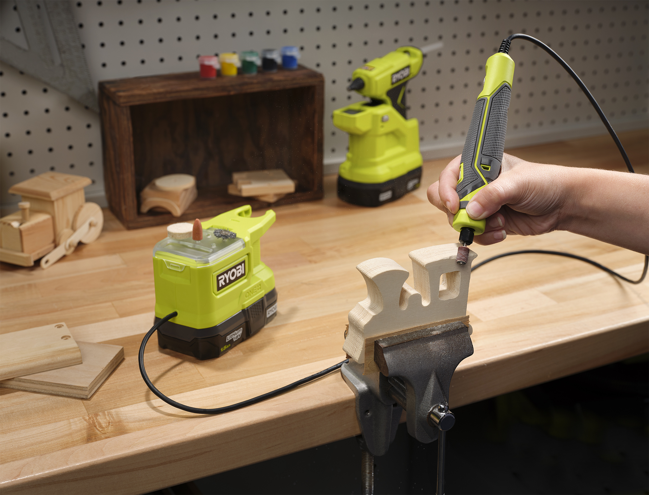 Product Features Image for 18V ONE+ PRECISION ROTARY TOOL.