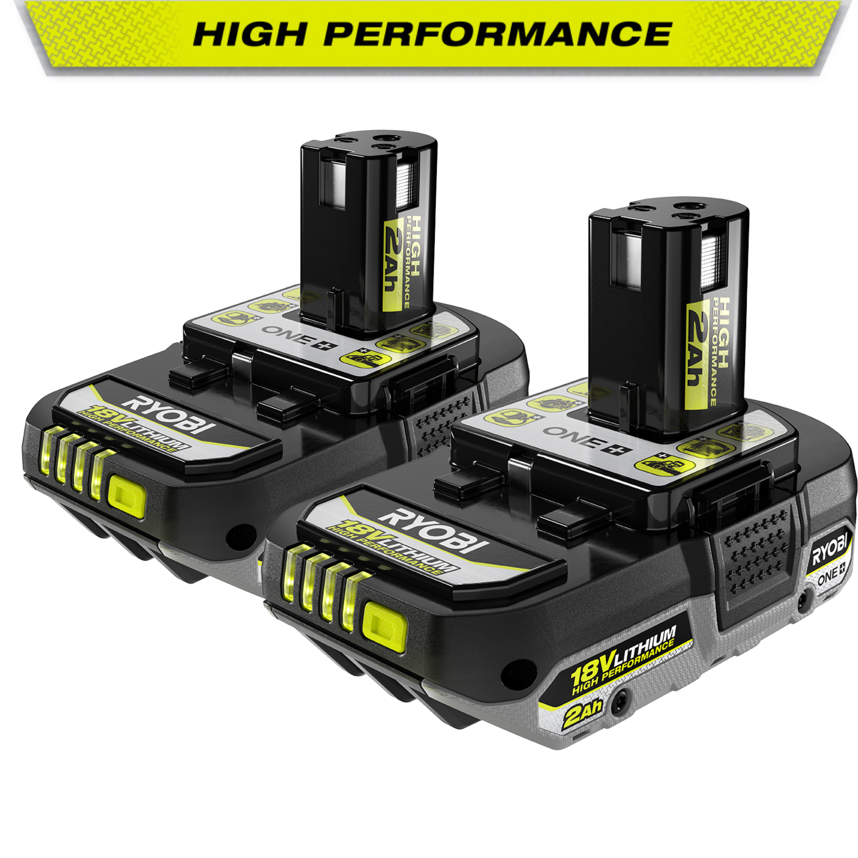 Feature Image for 18V ONE+ 2.0 AH COMPACT HIGH PERFORMANCE BATTERY (2-PACK).