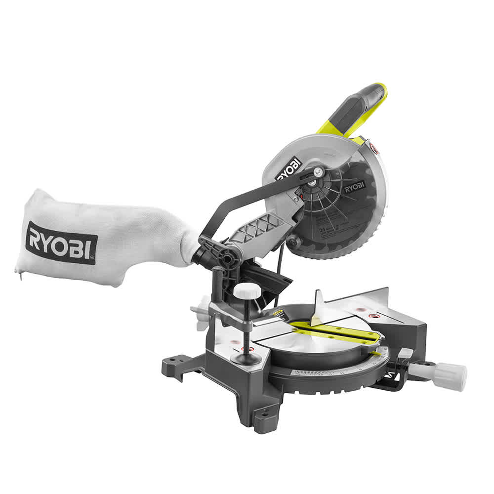 Feature Image for RYOBI 7-1/4 in. Compound Mitre Saw.