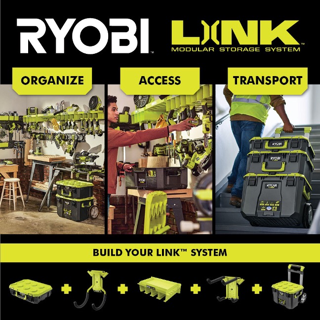 New LINK Modular Tool Storage - RYOBI SHOULDN'T MAKE THIS! - VCG  Construction