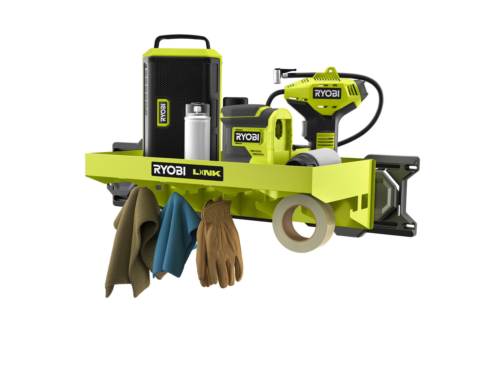 Product Features Image for LINK STORAGE HANGING SHELF.