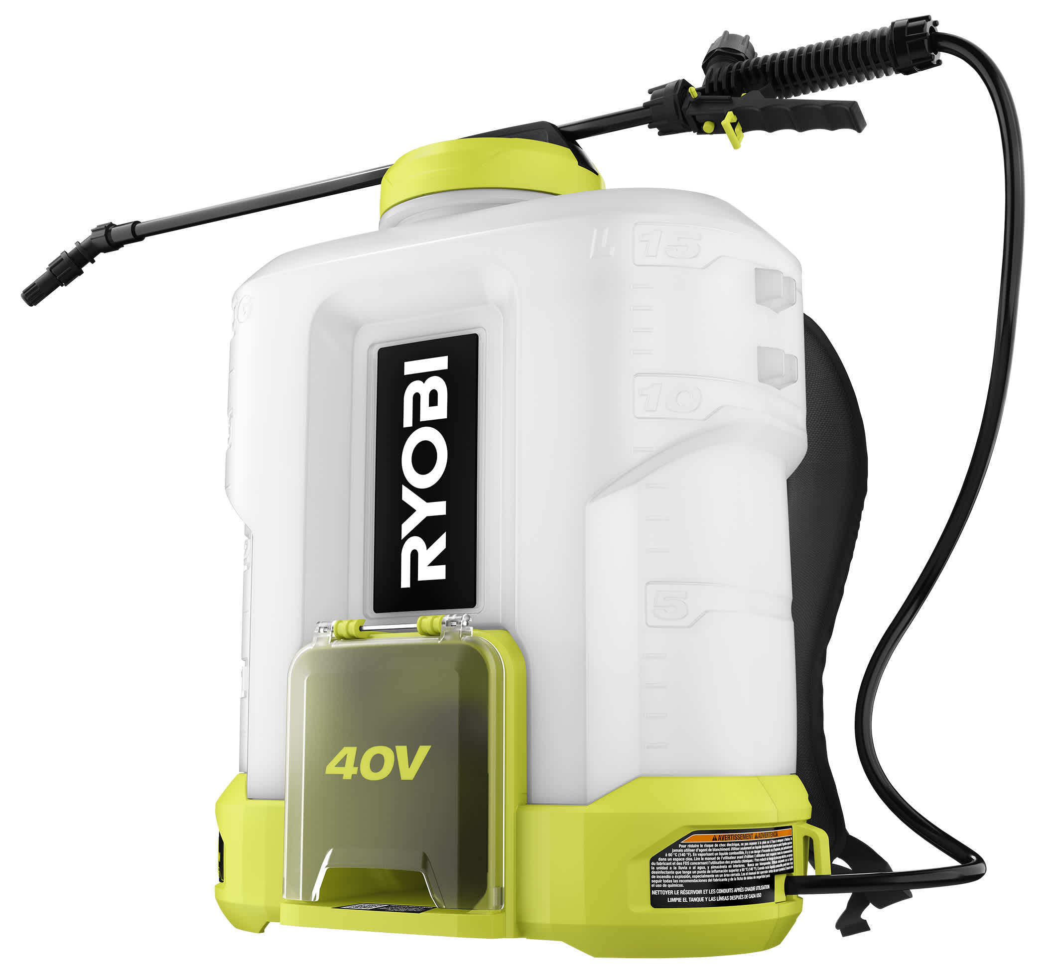 Feature Image for 40V 4 GALLON BACKPACK CHEMICAL SPRAYER.