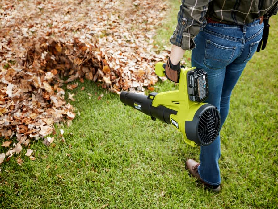 Product Features Image for 18V ONE+ HP BRUSHLESS CORDLESS 110 MPH 350 CFM JET-FAN LEAF BLOWER KIT.